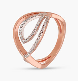 The Pattern Rose Ring